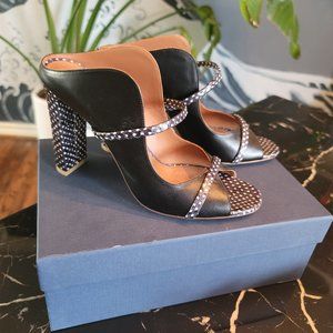 Malone Souliers Black Open Toed Heel Size 40